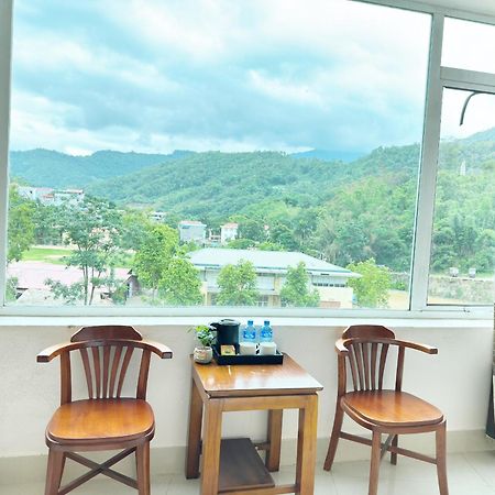 Quy Anh Hotel Bao Lac Town Buitenkant foto