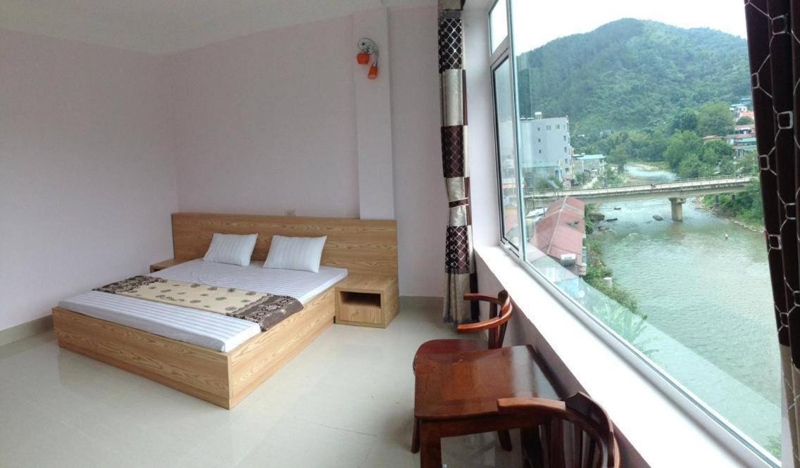 Quy Anh Hotel Bao Lac Town Buitenkant foto
