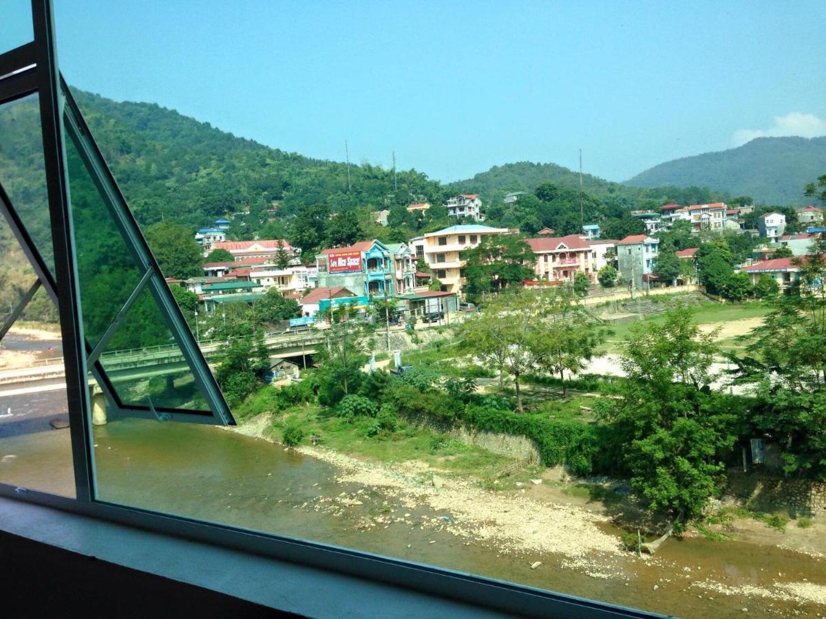 Quy Anh Hotel Bao Lac Town Buitenkant foto