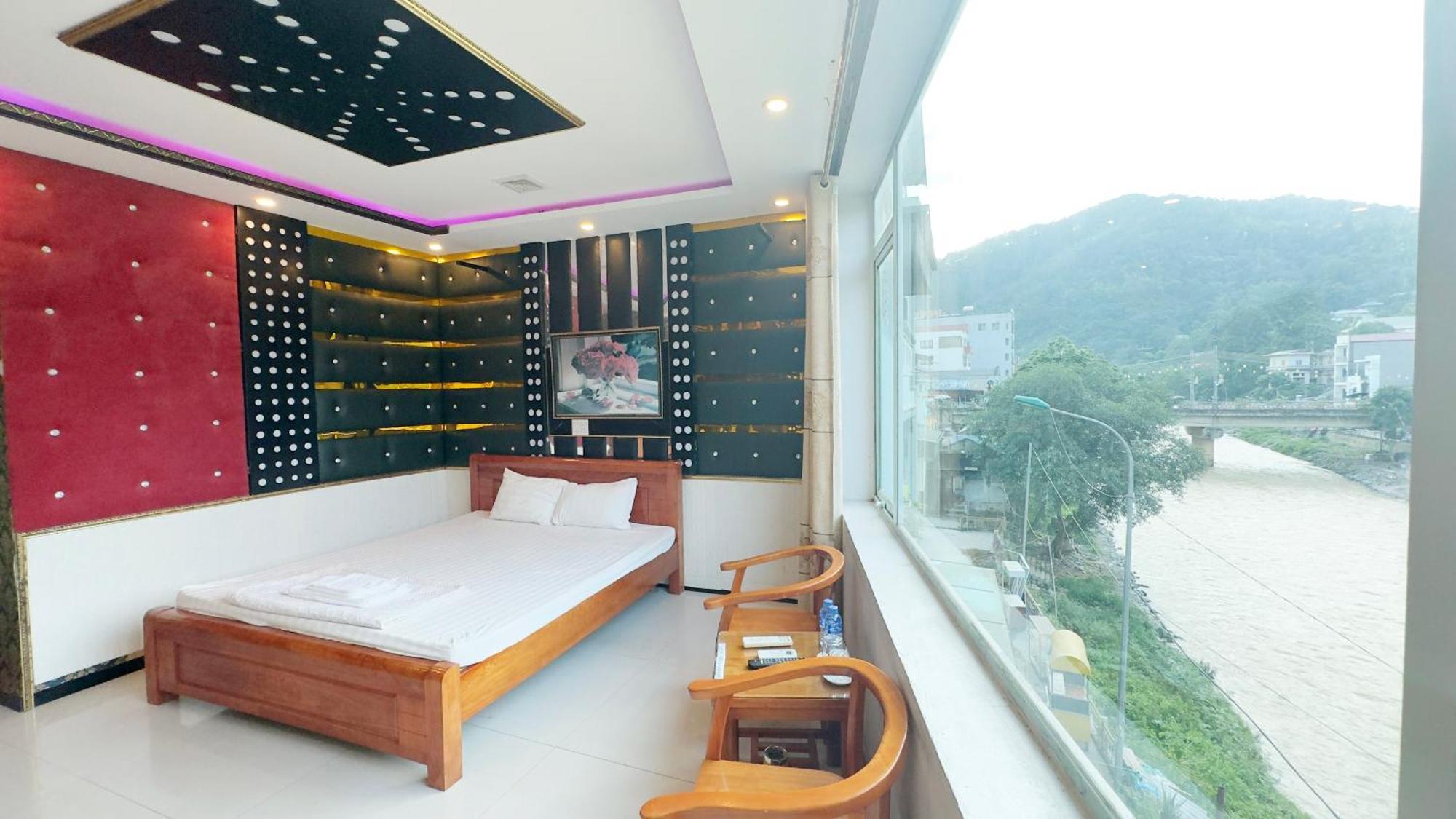 Quy Anh Hotel Bao Lac Town Buitenkant foto