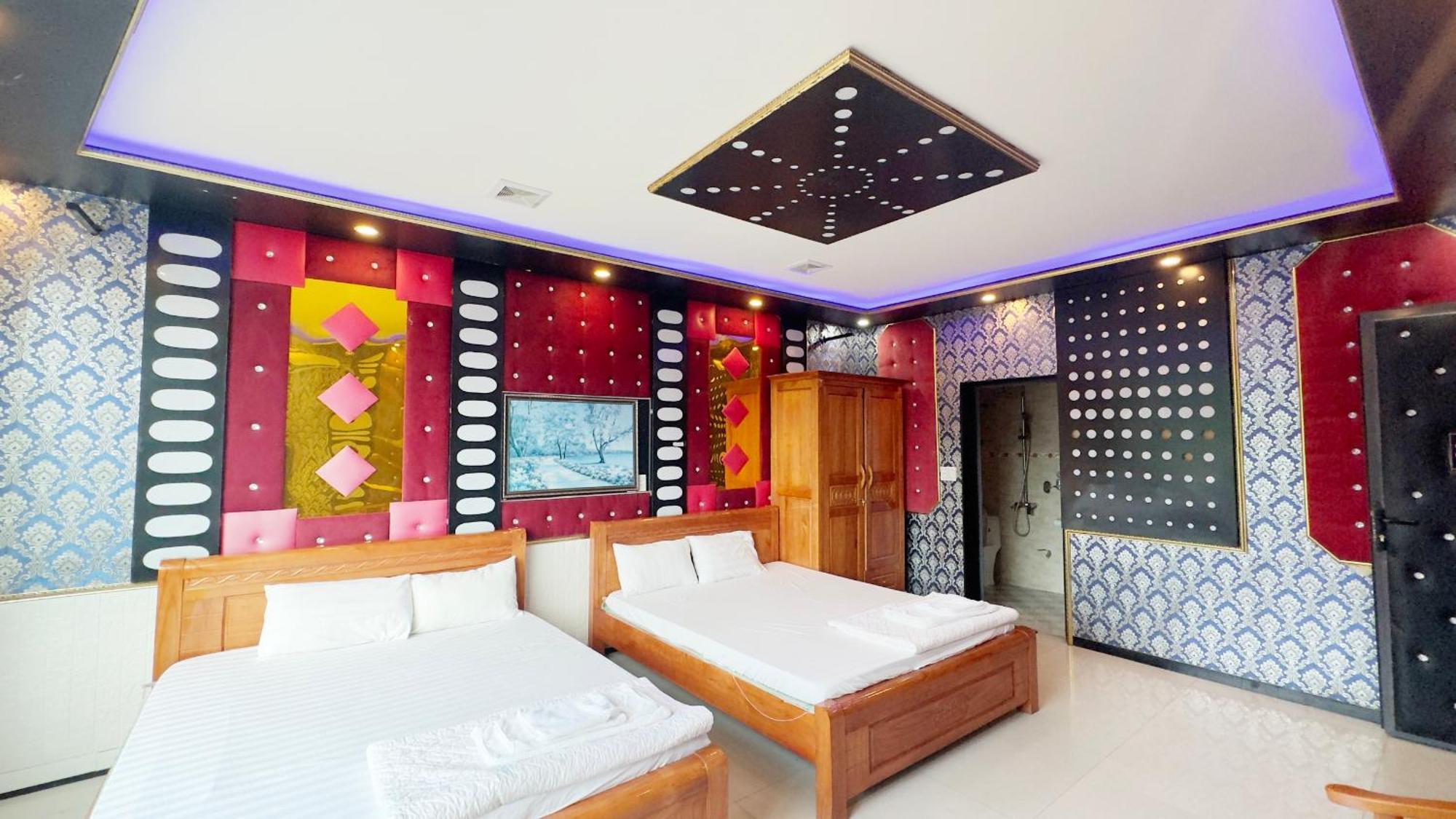 Quy Anh Hotel Bao Lac Town Buitenkant foto