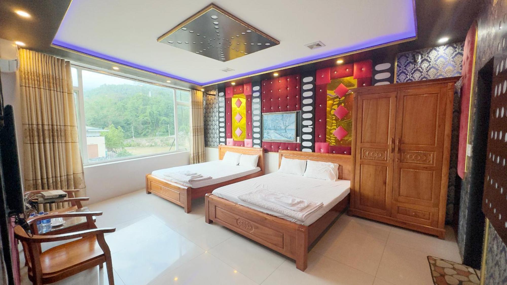 Quy Anh Hotel Bao Lac Town Buitenkant foto