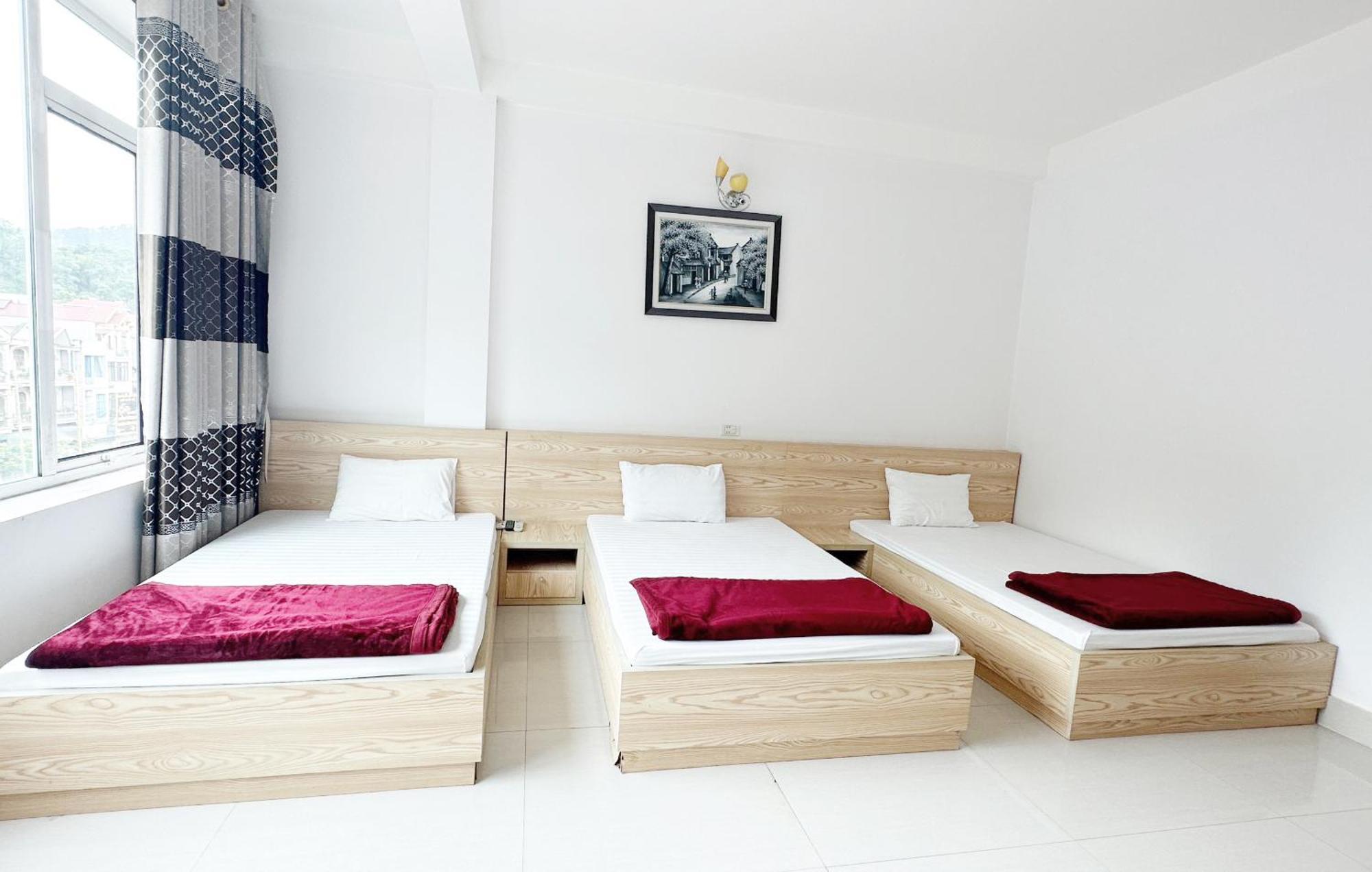 Quy Anh Hotel Bao Lac Town Buitenkant foto